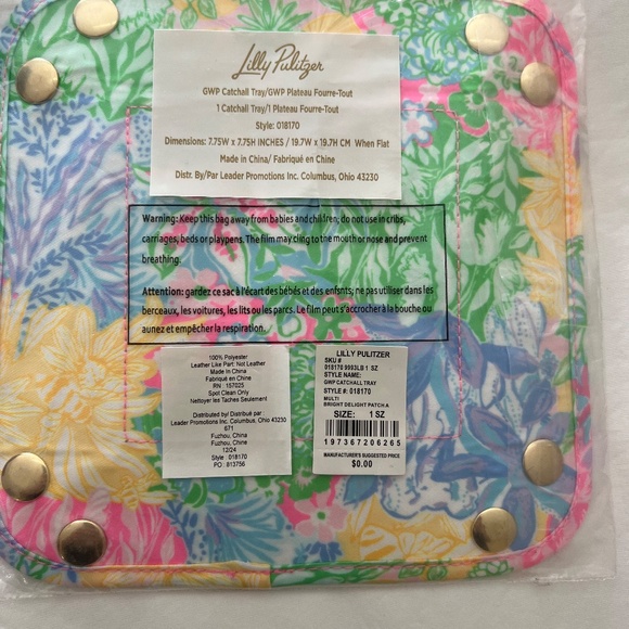 Lilly Pulitzer Catchall Tray - Picture 3 of 3